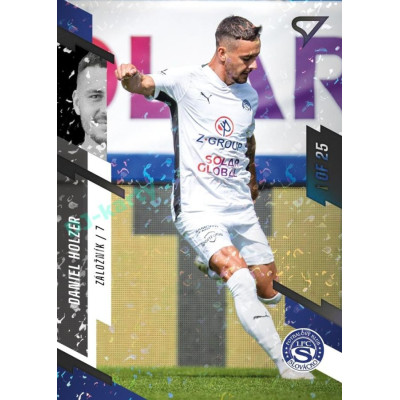 2023/24 Sportzoo Fortuna Liga 2. série #257 Daniel Holzer Black Camouflage 1of25