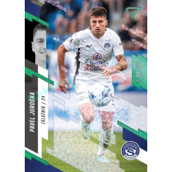 2023/24 Sportzoo Fortuna Liga 2. série #258 Pavel Juroška Green Dew 1of60