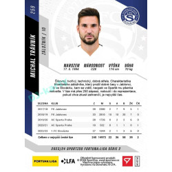 2023/24 Sportzoo Fortuna Liga 2. série #259 Michal Trávník