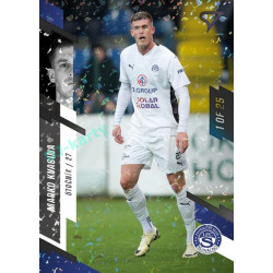 2023/24 Sportzoo Fortuna Liga 2. série #260 Marko Kvasina Black Camouflage 1of25