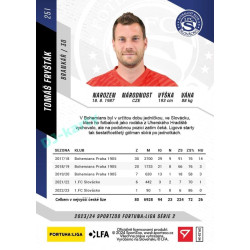 2023/24 Sportzoo Fortuna Liga 2. série #251 Tomáš Fryšták