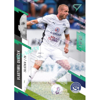 2023/24 Sportzoo Fortuna Liga 2. série #255 Vlastimil Daníček Green Dew 1of60