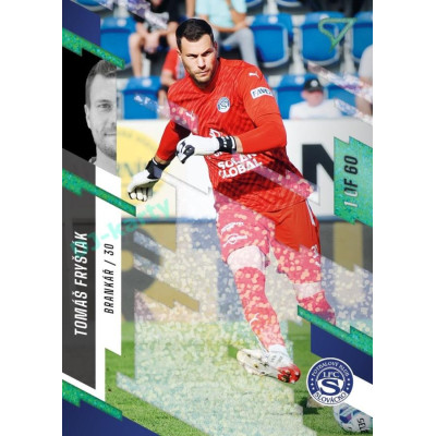 2023/24 Sportzoo Fortuna Liga 2. série #251 Tomáš Fryšták Green Dew 1of60