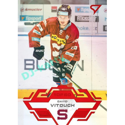 2023/24 Sportzoo ELH 2. serie #295 David Vitouch Goal Light 1of60
