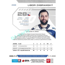 2024/25 Sportzoo ELH 2. serie #289 Libor Zábranský