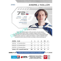 2024/25 Sportzoo ELH 2. serie #290 Andrej Kollár