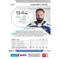 2024/25 Sportzoo ELH 2. serie #293 Zdeněk Okál