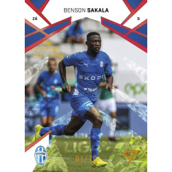 2024/25 Sportzoo Chance Liga 1. série #057 Benson Sakala Copper Diamond xx/70