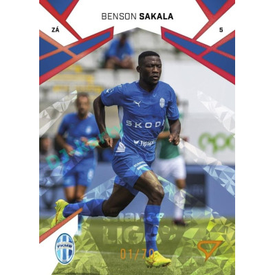 2024/25 Sportzoo Chance Liga 1. série #057 Benson Sakala Copper Diamond xx/70