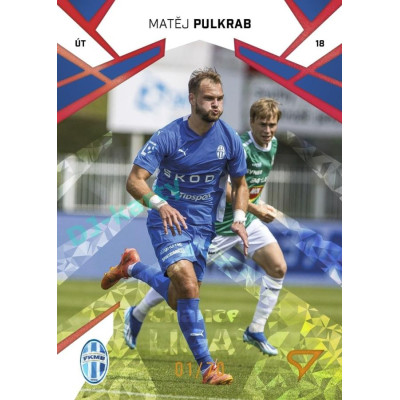 2024/25 Sportzoo Chance Liga 1. série #060 Matěj Pulkrab Copper Diamond xx/70