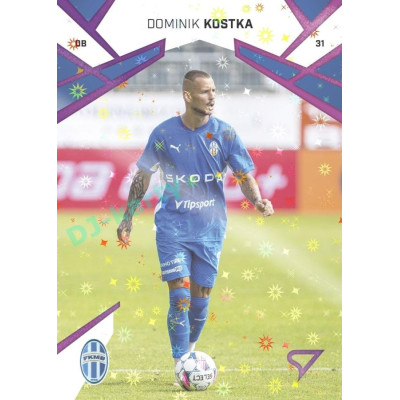 2024/25 Sportzoo Chance Liga 1. série #050 Dominik Kostka Cosmic Pink
