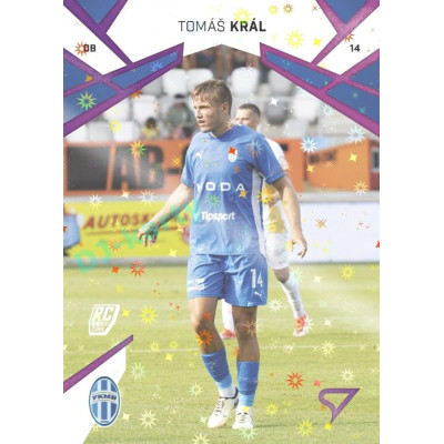 2024/25 Sportzoo Chance Liga 1. série #051 Tomáš Král Cosmic Pink