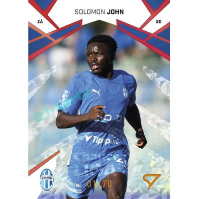 2024/25 Sportzoo Chance Liga 1. série #053 Solomon John Copper Diamond xx/70