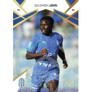 2024/25 Sportzoo Chance Liga 1. série #053 Solomon John Gold Glitter 20/25