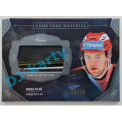 2020/21 OFS 2. série Radek Pilař #GUM-RPI 35/55 Game Used Material