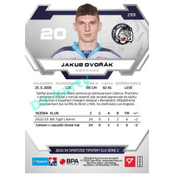 2023/24 Sportzoo ELH 2. serie #299 Jakub Dvořák