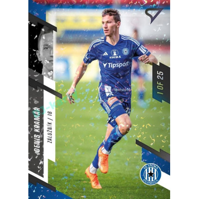 2023/24 Sportzoo Fortuna Liga 2. série #267 Denis Kramář Black Camouflage 1of25