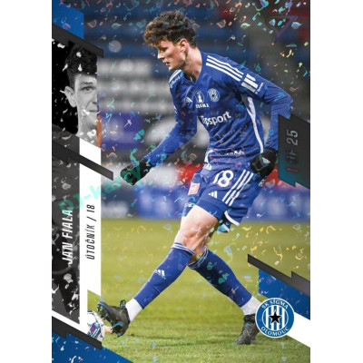 2023/24 Sportzoo Fortuna Liga 2. série #270 Jan Fiala Black Camouflage 1of25