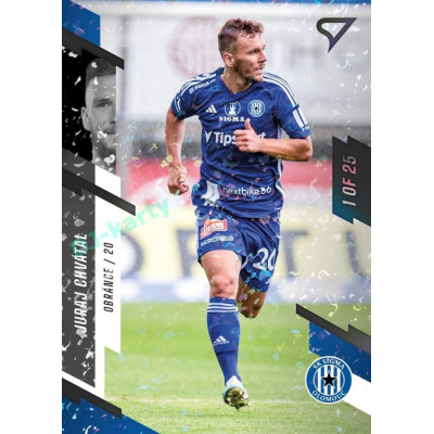 2023/24 Sportzoo Fortuna Liga 2. série #262 Juraj Chvátal Black Camouflage 1of25