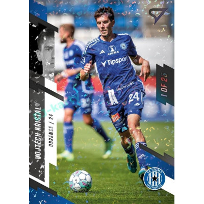 2023/24 Sportzoo Fortuna Liga 2. série #263 Vojtěch Křišťál Black Camouflage 1of25