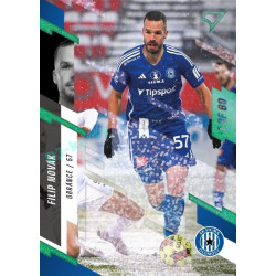 2023/24 Sportzoo Fortuna Liga 2. série #264 Filip Novák Green Dew 1of60