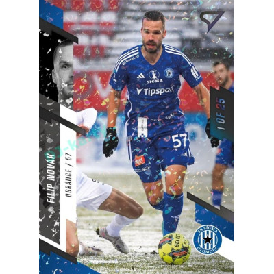 2023/24 Sportzoo Fortuna Liga 2. série #264 Filip Novák Black Camouflage 1of25