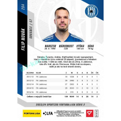 2023/24 Sportzoo Fortuna Liga 2. série #264 Filip Novák
