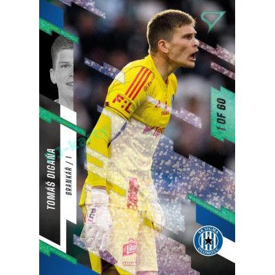 2023/24 Sportzoo Fortuna Liga 2. série #261 Tomáš Digaňa Green Dew 1of60