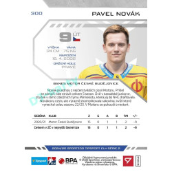 2024/25 Sportzoo ELH 2. serie #300 Pavel Novák