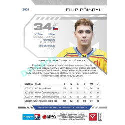 2024/25 Sportzoo ELH 2. serie #301 Filip Přikryl