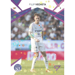 2024/25 Sportzoo Chance Liga 1. série #072 Filip Vecheta Cosmic Pink