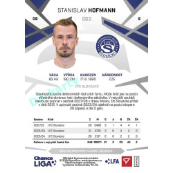 2024/25 Sportzoo Chance Liga 1. série #063 Stanislav Hofmann