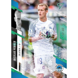 2023/24 Sportzoo Fortuna Liga 2. série #278 Nicolas Penner Green Dew 1of60