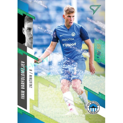 2023/24 Sportzoo Fortuna Liga 2. série #279 Ivan Varfolomejev Green Dew 1of60