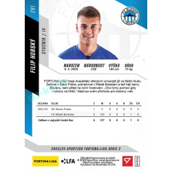 2023/24 Sportzoo Fortuna Liga 2. série #281 Filip Horský