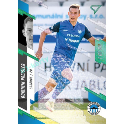 2023/24 Sportzoo Fortuna Liga 2. série #274 Dominik Preisler Green Dew 1of60