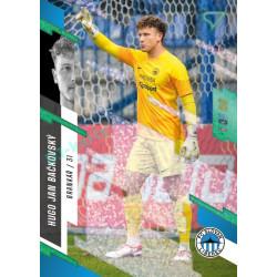 2023/24 Sportzoo Fortuna Liga 2. série #272 Hugo Jan Bačkovský Green Dew 1of60