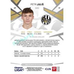 2024/25 Sportzoo Chance Liga 1. série #083 Petr Juliš
