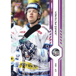 2024/25 Sportzoo ELH 2. serie #308 Jonáš Peterek Purple Iceberg xx/60