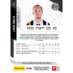 2023/24 Sportzoo Fortuna Liga 2. série #287 Lukáš Čmelík