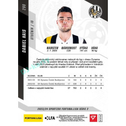 2023/24 Sportzoo Fortuna Liga 2. série #290 Daniel Hais
