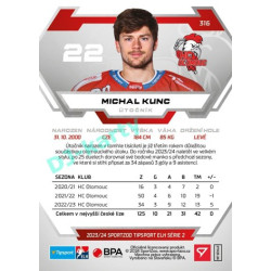 2023/24 Sportzoo ELH 2. serie #316 Michal Kunc