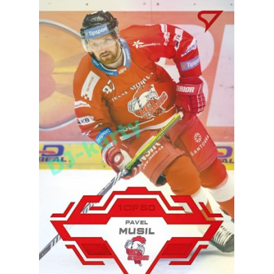 2023/24 Sportzoo ELH 2. serie #318 Pavel Musil Goal Light 1of60