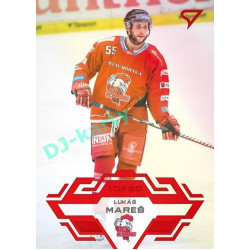 2023/24 Sportzoo ELH 2. serie #311 Lukáš Mareš Goal Light 1of60