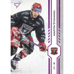 2024/25 Sportzoo ELH 2. serie #317 Martin Štohanzl Purple Iceberg xx/60