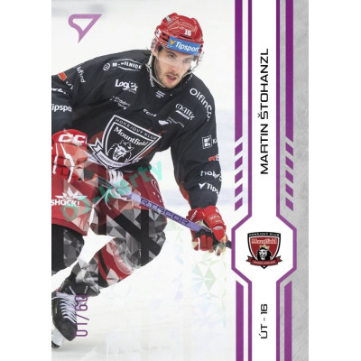 2024/25 Sportzoo ELH 2. serie #317 Martin Štohanzl Purple Iceberg xx/60