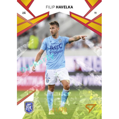 2024/25 Sportzoo Chance Liga 1. série #091 Filip Havelka Copper Diamond xx/70