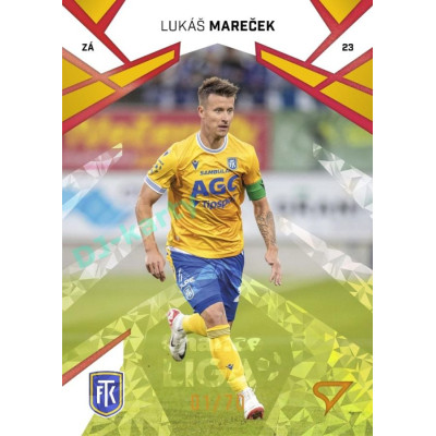 2024/25 Sportzoo Chance Liga 1. série #092 Lukáš Mareček Copper Diamond xx/70