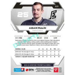 2023/24 Sportzoo ELH 2. serie #323 Adam Rulík