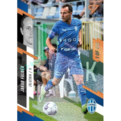2023/24 Sportzoo Fortuna Liga 2. série #297 Jakub Fulnek Copper Sparks 1of100